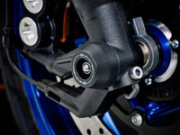evotech performance front axle sliders yamaha tracer 9 mt 09 2021