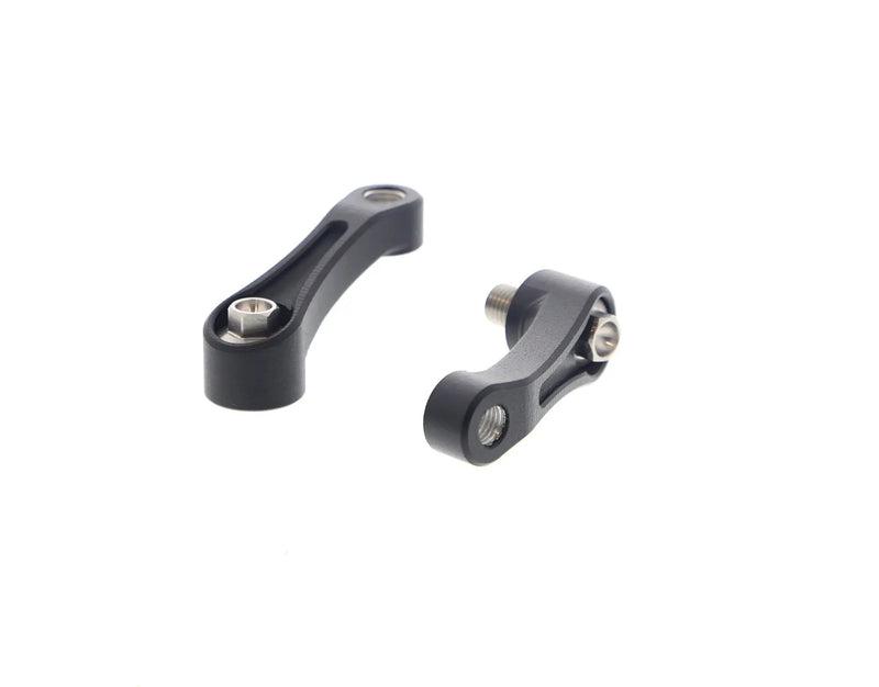 evotech performance m10 universal mirror adaptor brackets 1 25mm thread pitch