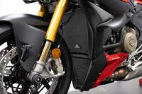 evotech performance race radiator guard set ducati panigale streetfighter v4 2025