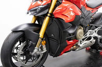 evotech performance race radiator guard set ducati panigale streetfighter v4 2025