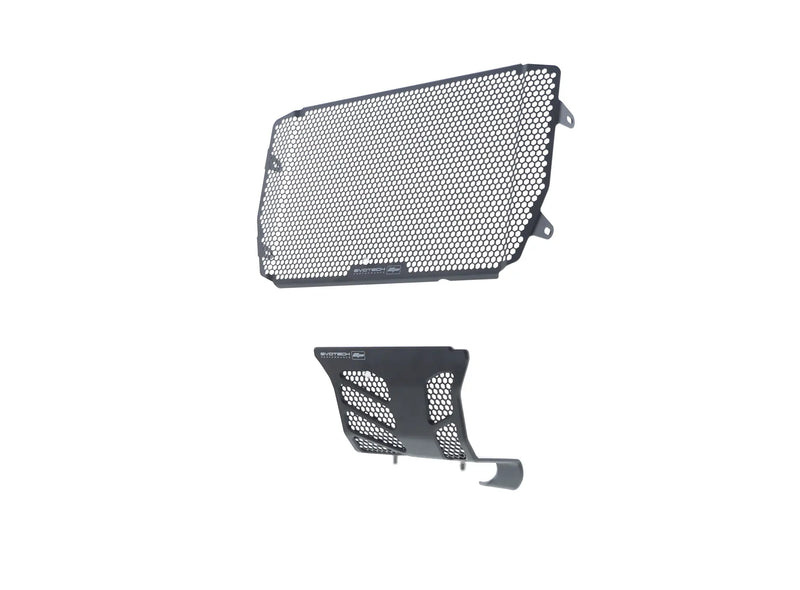 evotech performance radiator and engine guard ducati hypermotard 821 sp 2013 2015