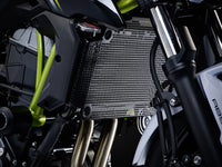 evotech performance radiator guard kawasaki ninja 650 z650 2017 z650rs 2021