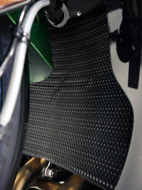 evotech performance radiator guard kawasaki ninja h2 sx h2r 2015