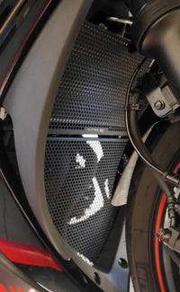 evotech performance radiator header guard set yamaha yzf r3 2015 2018