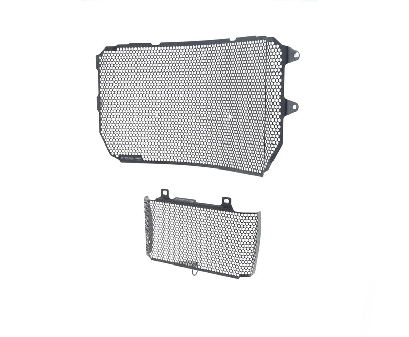 evotech performance radiator oil cooler guard set yamaha fz 10 mt 10 2016