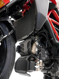 evotech performance radiator oil engine guard set ducati hypermotard 950 sp 2019
