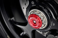 evotech performance rear axle sliders ducati streetfighter v4 s 2020