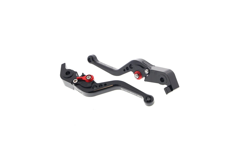 evotech performance short clutch and brake lever set ducati hypermotard 950 2019