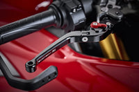 evotech performance short clutch and brake lever set ducati panigale v4 2018