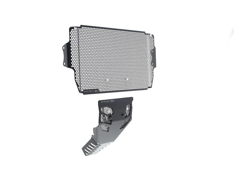 evotech performance radiator and engine guard set ducati multistrada 1200 pikes peak 2016 2017