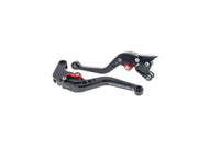 evotech performance short clutch and brake lever set aprilia tuono v4 1100 factory 2011