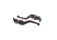 evotech performance short clutch and brake lever set ducati hypermotard 1100 evo 2008 2012