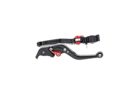 evotech performance short clutch and brake lever set ducati hypermotard 1100 evo 2008 2012