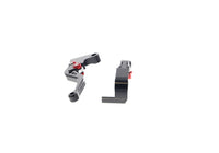 evotech performance short clutch and brake lever set triumph street triple speed triple daytona 675 2006 2012