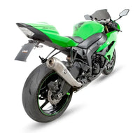 MIVV Exhaust Ghibli Slip-On Kawasaki ZX-6R / 636 2009-2020 Stainless Steel