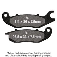 ebc brake pads for honda st 125 dax 2025
