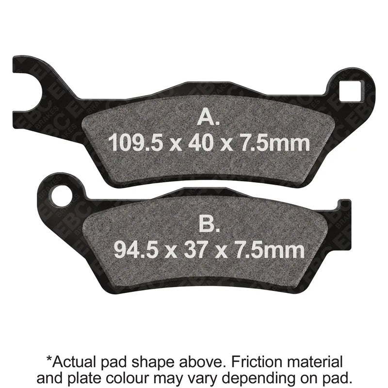 ebc brake pads for vespa gtv 310 euro 5 abs 2025