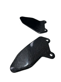 Bonamici Carbon Fiber Pair Of Heelplates For Rearsets Aprilia RS660 / Tuono 660