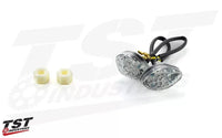 tst led front flushmount turn signals honda cbr250r cbr300r grom select models