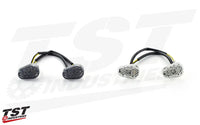 tst led front flushmount turn signal honda suzuki yamaha models