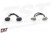 tst led front flushmount turn signal honda suzuki yamaha models