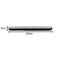 pyramid classic seat pad black universal 210mm x 9mm