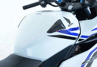 r g racing carbon fiber tank sliders for honda cbr500r 16