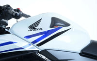 r g racing carbon fiber tank sliders for honda cbr500r 16