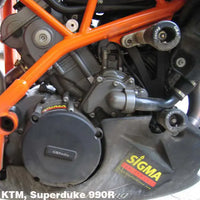 gb racing clutch cover ktm superduke 990 r 2005 2013