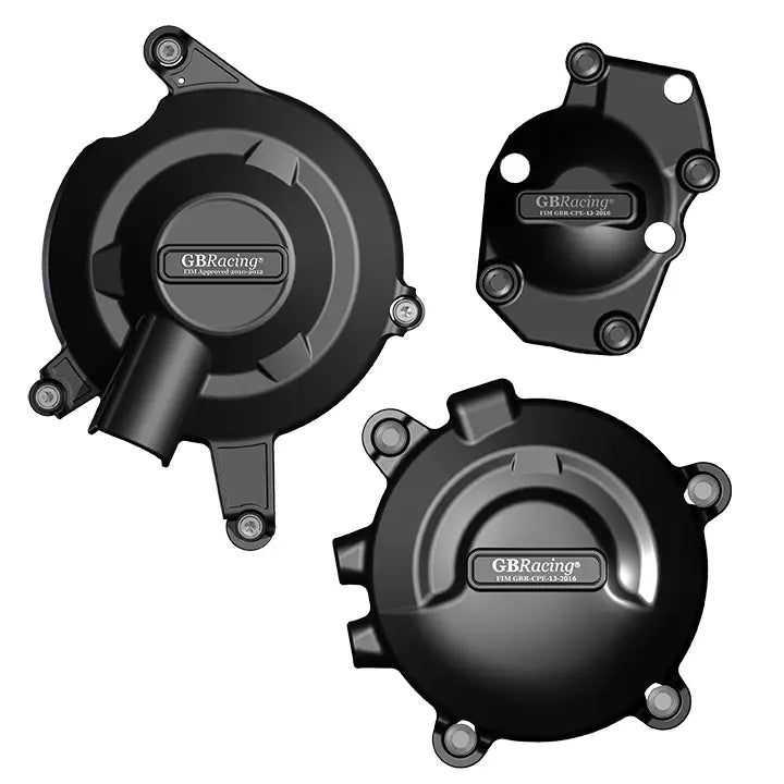 gb racing engine cover set triumph daytona 675 street triple 765 2013 2020