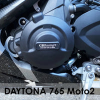 gb racing engine cover set triumph daytona 675 street triple 765 2013 2020
