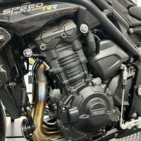 gb racing engine cover set triumph speed triple 1200 2021