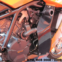 gb racing frame sliders ktm rc8 2008 2014