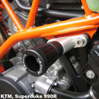 gb racing frame sliders set ktm 990 super duke 2005 2013