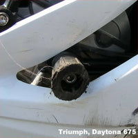 gb racing frame sliders triumph daytona 675 street triple r 2006 2012