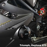gb racing frame sliders triumph daytona 675 street triple r 2006 2012
