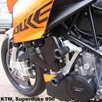 gb racing protection bundle ktm superduke 990 r 2005 2013