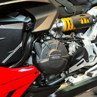 gb racing secondary engine cover set ducati v2 streetfighter 2022