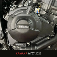 gb racing secondary engine cover set yamaha mt 07 tenere 700 2025