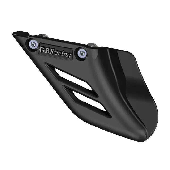 gb racing shark fin toe guard triumph daytona 675 street triple r 2006 2016