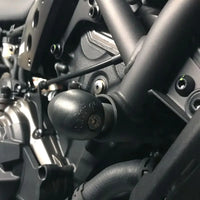 gb racing street bullet frame sliders yamaha mt 07 2014 2021