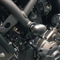 gb racing street bullet frame sliders yamaha mt 07 2014 2021