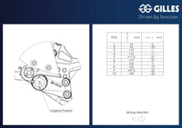 gilles tooling as31gt3 rearsets suzuki gsx 8s gsx 8r 23 25
