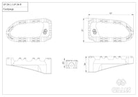 gilles tooling pro x enduro footpegs harley davidson pan america cvo special 21