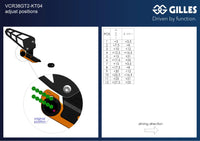 gilles tooling vcr rearsets ktm 790 duke 890 duke r 20 23