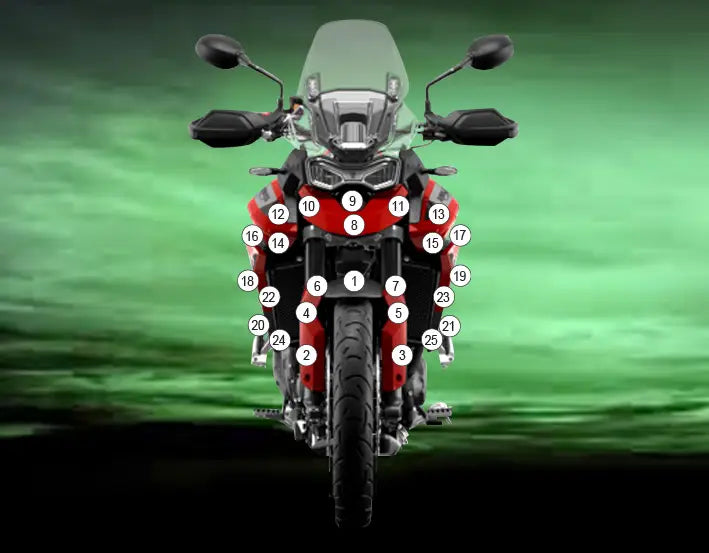 eazi grip motorcycle paint protection triumph tiger 900 gt pro only 2020