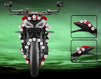 eazi grip motorcycle paint protection triumph street triple 2023