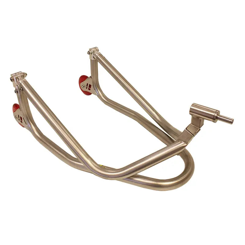 harris performance front under yoke paddock stand stainless steel