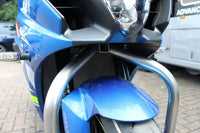 harris performance front under yoke paddock stand stainless steel