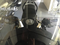 helibars handlebar risers tour performance bmw k1600 gt gtl